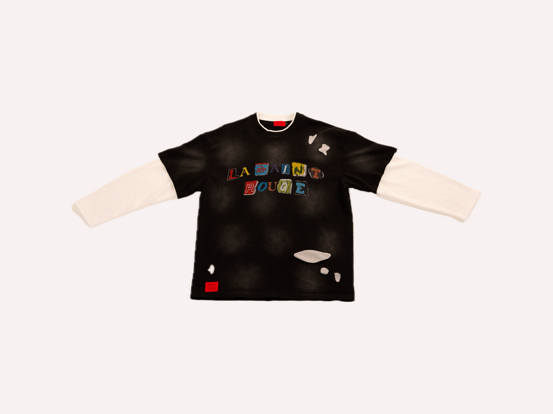 La Saint Rouge Double Layered T-Shirt